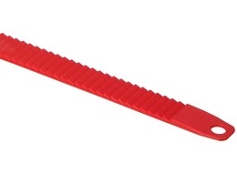 Upínací pásek pro nosič kol na tažné zařízení, délka 27cm, červený - náhradní díl