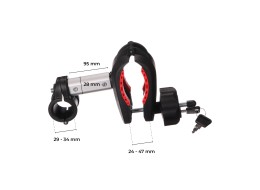 Rameno / držák rámu kola k nosiči kol na tažné zařízení, krátké, délka 7cm - náhradní díl