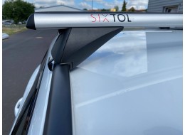 Příčný nosník se zámkem hliníkový ROOF RACK IN 1, 120cm, nosnost 90kg
