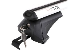 Příčný nosník se zámkem hliníkový ROOF RACK IN PRO, 120cm, nosnost 90kg