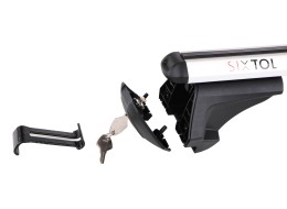 Příčný nosník se zámkem hliníkový ROOF RACK IN PRO, 120cm, nosnost 90kg