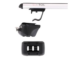 Příčný nosník se zámkem hliníkový ROOF RACK FIX PRO, 120cm, nosnost 90kg