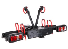 Nosič kol na tažné zařízení E-BIKE 2 PREMIUM - 2 elektrokola, nosnost 60kg, skládací