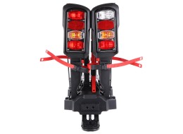Nosič kol na tažné zařízení E-BIKE 2 PREMIUM - 2 elektrokola, nosnost 60kg, skládací