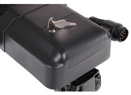 Nosič kol na tažné zařízení E-BIKE 2 PREMIUM - 2 elektrokola, nosnost 60kg, skládací