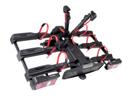 Nosič kol na tažné zařízení E-BIKE 3 PREMIUM - 3 elektrokola, nosnost 60kg, skládací