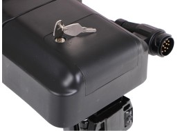 Nosič kol na tažné zařízení E-BIKE 3 PREMIUM - 3 elektrokola, nosnost 60kg, skládací