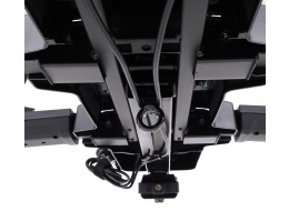 Nosič kol na tažné zařízení E-BIKE 3 PRO - 3 elektrokola, nosnost 60kg, skládací
