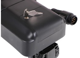 Nosič kol na tažné zařízení E-BIKE 3 PRO - 3 elektrokola, nosnost 60kg, skládací