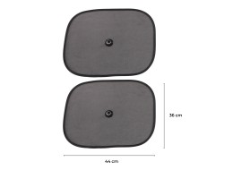 Sluneční clona s přísavkou na boční okno auta CAR SUNSHADE SET 7, 44 x 36 cm, 2ks
