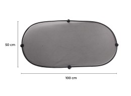 Sluneční clona s přísavkou na okno auta CAR SUNSHADE 8, 100 x 50 cm
