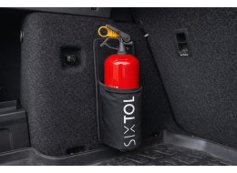 Držák 1kg hasícího přístroje do auta na suchý zip CAR FIRE 1