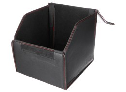 Organizér do kufru auta CAR COMPACT LEATHER S, 1 přihrádka, skládací, s víkem