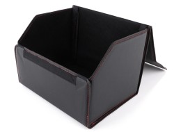 Organizér do kufru auta CAR COMPACT LEATHER M, 1 přihrádka, skládací, s víkem
