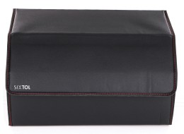 Organizér do kufru auta CAR COMPACT LEATHER L, 2 přihrádky, skládací, s víkem