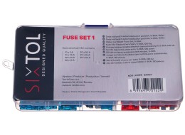 Sada nožových automobilových pojistek MECHANIC FUSE SET 1, 5-30A, 120ks