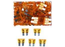 Sada nožových automobilových pojistek MECHANIC FUSE SET 5A, 100ks