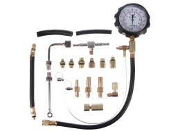 Sada pro testování tlaku benzínových motorů MECHANIC ENGINE TESTER 20, 0-10bar, 20ks