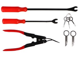 Multifunkční sada k demontáži čalounění a interiéru MECHANIC TRIM SET 19, 19ks
