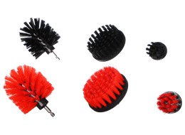 Sada kartáčů na vrtačku pro čištění auta CAR DETAILING DRILL BRUSH 6, 6ks