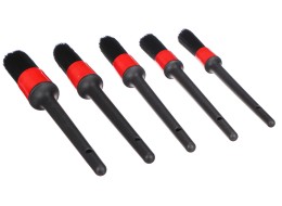 Sada měkkých precizních štětců pro čištění auta CAR DETAILING BRUSH 5 SOFT, 5ks
