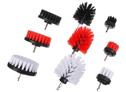 Sada kartáčů na vrtačku pro čištění auta CAR DETAILING DRILL BRUSH 9, 9ks