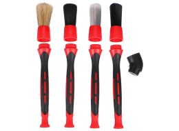 Sada precizních štětců s vyměnitelnými nástavci pro čištění auta CAR DETAILING BRUSH 4