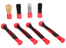 Sada precizních štětců s vyměnitelnými nástavci pro čištění auta CAR DETAILING BRUSH 4