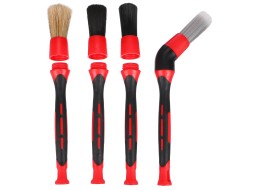 Sada precizních štětců s vyměnitelnými nástavci pro čištění auta CAR DETAILING BRUSH 4