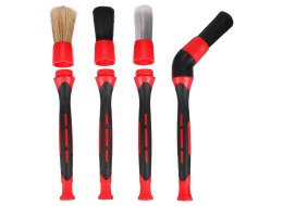 Sada precizních štětců s vyměnitelnými nástavci pro čištění auta CAR DETAILING BRUSH 4