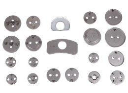 Stlačovák brzdových pístů MECHANIC BRAKE SET BLACK 22, sada 22ks