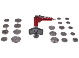 Pneumatický stlačovák brzdových pístů MECHANIC BRAKE SET PNEU 23, sada 23ks