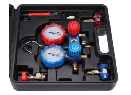 Sada na měření tlaku a těsnosti autoklimatizace MECHANIC AC TESTER 1