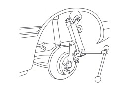 Přípravek pro opravu lemu blatníku MECHANIC FENDER 1