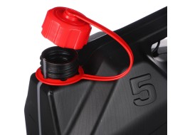 Kanystr plastový MECHANIC FUEL CANISTER 5L, černý