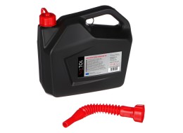 Kanystr plastový MECHANIC FUEL CANISTER 10L, černý