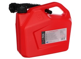 Kanystr plastový MECHANIC FUEL CANISTER RED 5L, červený