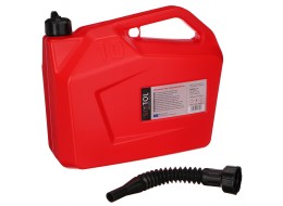 Kanystr plastový MECHANIC FUEL CANISTER RED 10L, červený