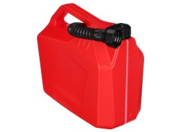 Kanystr plastový MECHANIC FUEL CANISTER RED 10L, červený