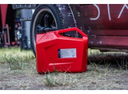 Kanystr plastový MECHANIC FUEL CANISTER RED 20L, červený