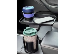 Multifunkční expandér do držáku nápojů se stolkem do auta CAR CUP HOLDER 8