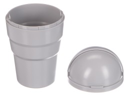 Odpadkový koš do auta CAR TRASH 4, šedý