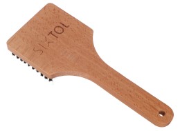 Plochý kartáč pro čištění pláště pneu jízdního kola CAR DETAILING WOOD BRUSH 4