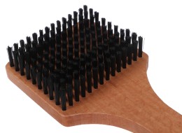 Plochý kartáč pro čištění pláště pneu jízdního kola CAR DETAILING WOOD BRUSH 4