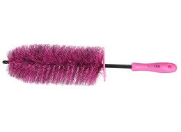 Kartáč na čištění ráfků kol auta CAR DETAILING TIRE BRUSH PINK