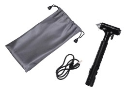 Víceúčelové bezpečnostní kladivo 3 v 1 CAR SAFETY HAMMER 1, 310 g