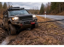 Vyprošťovací lano CAR RECOVERY 2, délka 9 m, nosnost 11 t