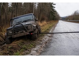 Vyprošťovací lano CAR RECOVERY 2, délka 9 m, nosnost 11 t