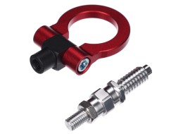 Tažné oko CAR TOW HOOK 2, červené