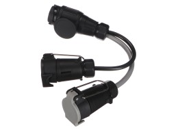 Kabelová redukce zástrčky tažného zařízení TRAILER CABLE 6, ze 13pin na 7pin N+S, 35cm